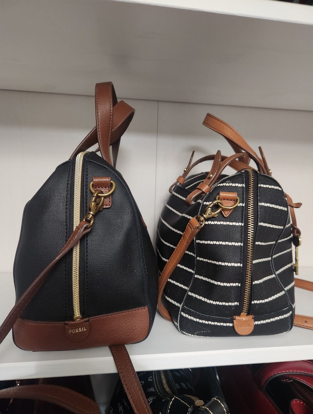 Two (2) Fossil Rachel Bags